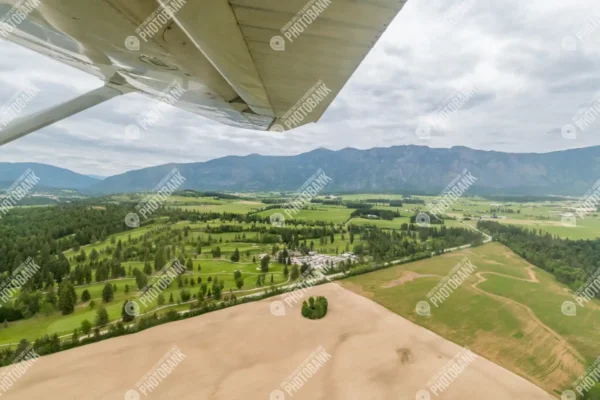 Aerial view of Lister